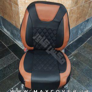 روکش صندلی پژو پارس جدید مدل X22 چرم و پارچه