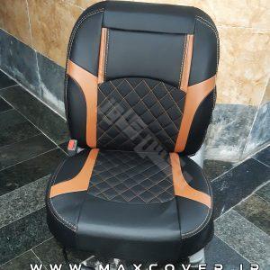 روکش صندلی پژو 207 مدل رویال تمام چرم