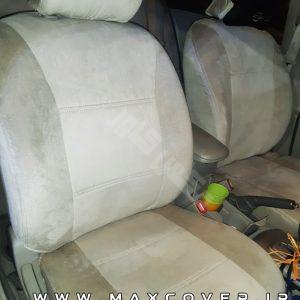 روکش صندلی تویوتا کرولا 2006 تا 2013 Corolla مخمل کرم