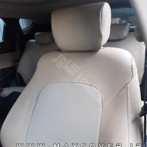 روکش صندلی هیوندایی سانتافه ix45 چرم کرم