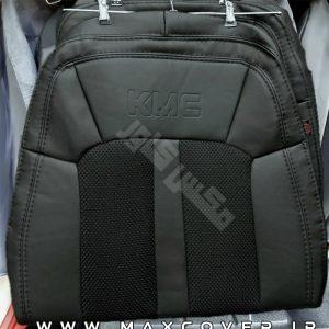 روکش صندلی جک JAC X5 چرم و پارچه مشکی