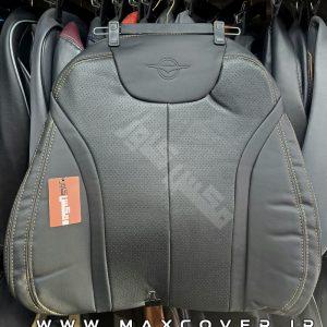 روکش صندلی هایما X7 چرم مشکی دوخت قرمز