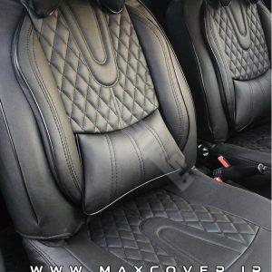 روکش طبی صندلی ری را چرم مشکی