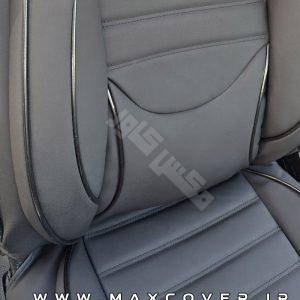 روکش طبی دنا چرم کربن مشکی طرح فراری