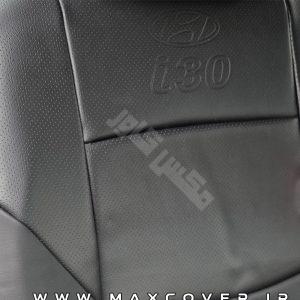 روکش صندلی هیوندا آی 30 (i30) چرم مشکی دوخت قرمز
