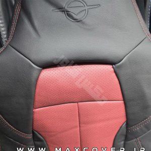روکش صندلی هایما S8 چرم مشکی زرشکی