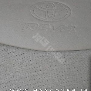 روکش صندلی تویوتا روافور RAV4 مدل 2024 و 2025 چرم کرم